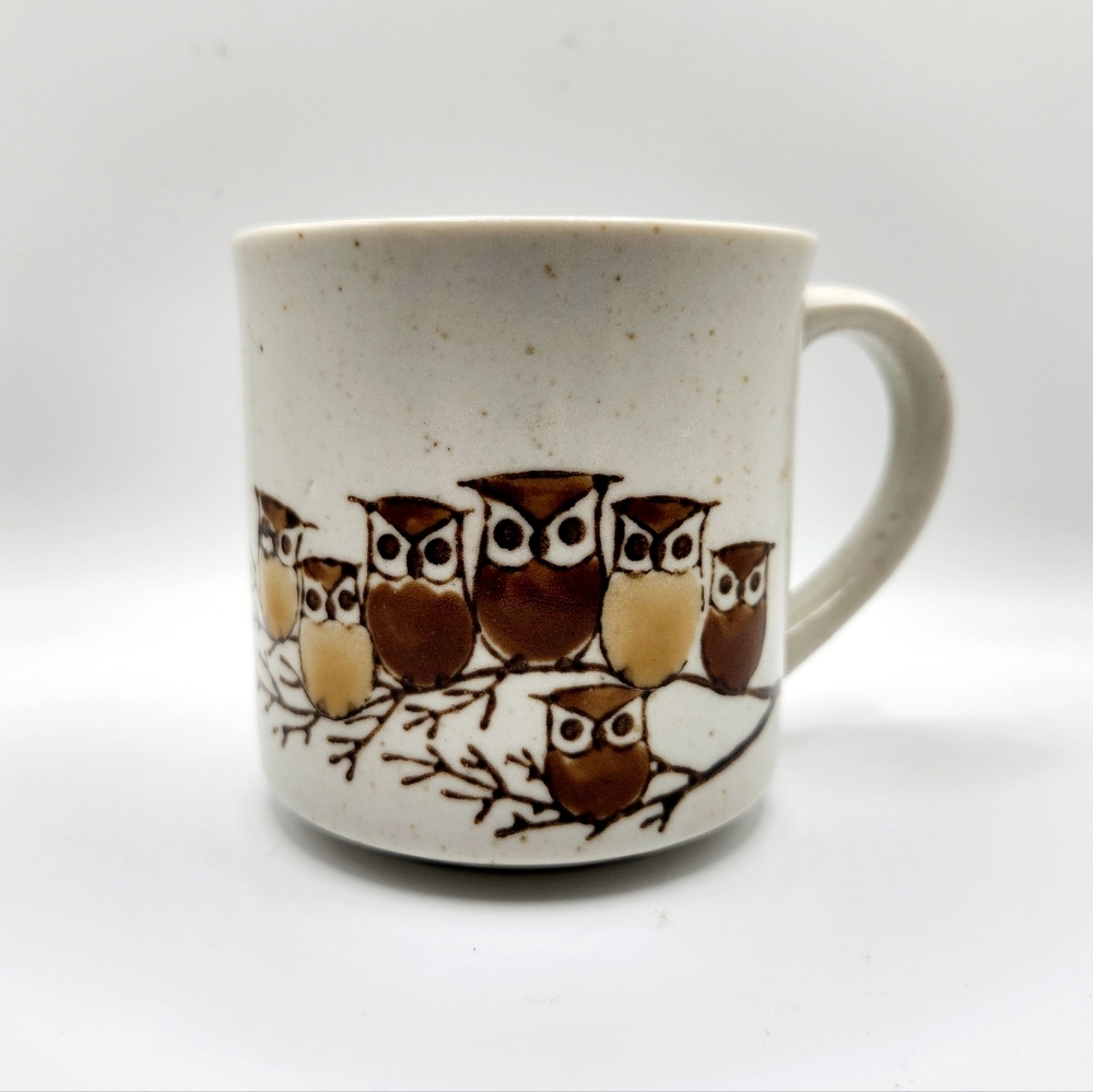 Ceramic owl mug 10oz